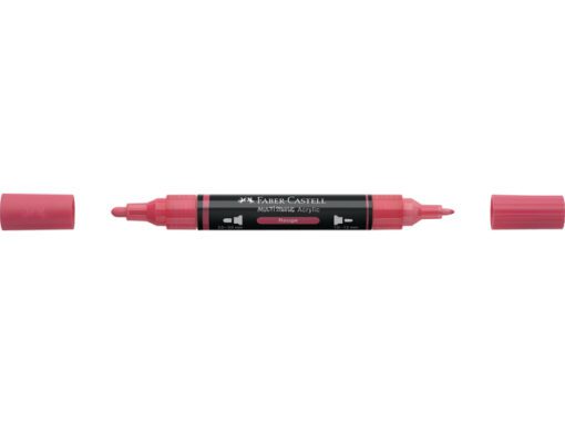 Acrylmarker Faber-Castell Multimark 124 rouge