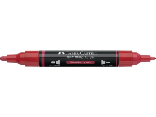Acrylmarker Faber-Castell Multimark 219 strawberry red