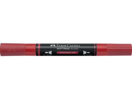 Acrylmarker Faber-Castell Multimark 219 strawberry red