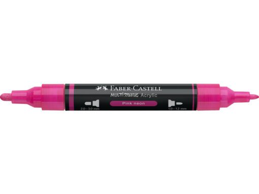 Acrylmarker Faber-Castell Multimark 253 pink neon