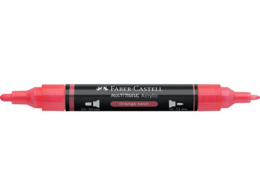 Acrylmarker Faber-Castell Multimark 255 orange neon