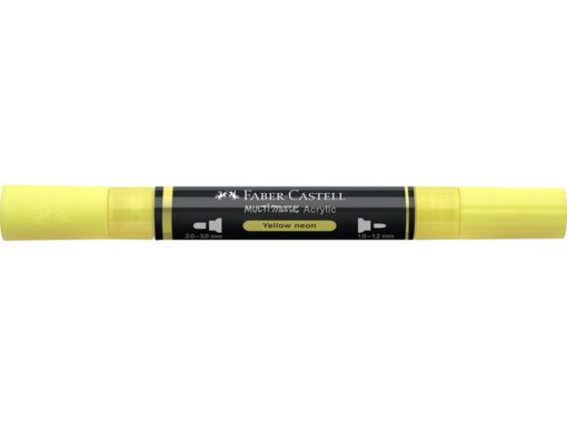 Acrylmarker Faber-Castell Multimark 256 yellow neon