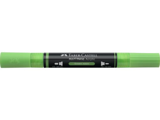 Acrylmarker Faber-Castell Multimark 257 green neon