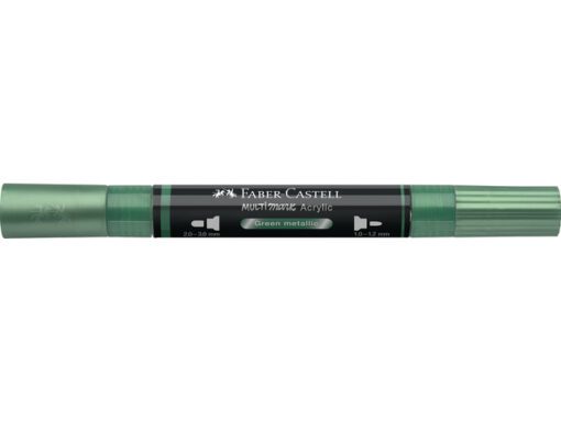 Acrylmarker Faber-Castell Multimark 295 green metallic