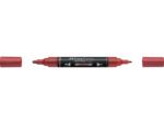 Acrylmarker Faber-Castell Multimark 296 red metallic