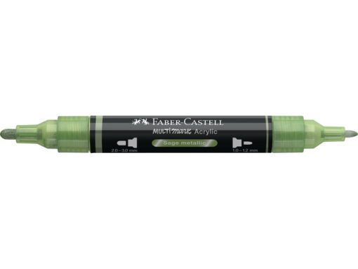 Acrylmarker Faber-Castell Multimark 298 sage metallic