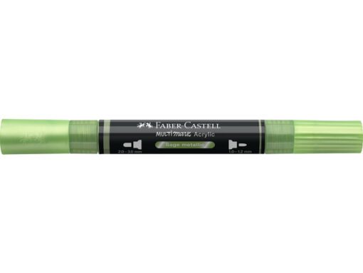 Acrylmarker Faber-Castell Multimark 298 sage metallic