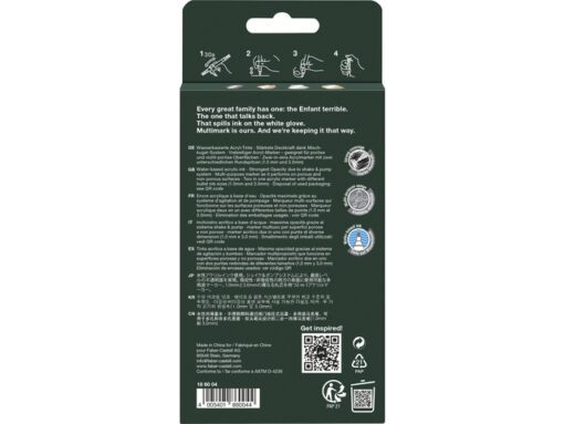 Acrylmarker Faber-Castell Multimark 4 stuks Metallic        kartonetui