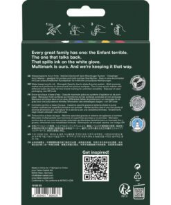 ultra-dekkende kleuren bij elke streep