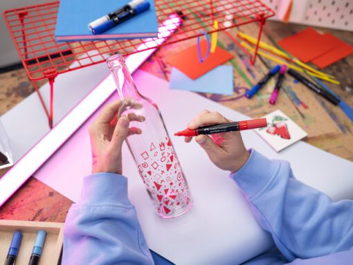 Acrylmarker Faber-Castell Multimark 6 stuks Basic kartonetui