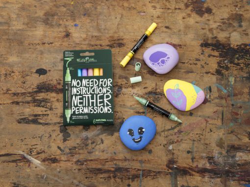 Acrylmarker Faber-Castell Multimark 6 stuks Pastel          kartonetui