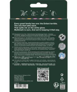 ultra-dekkende kleuren bij elke streep