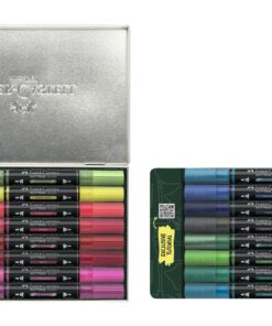 Acrylmarker Faber-Castell Multimark bewaarblik Style it     Kicks 16 stuks