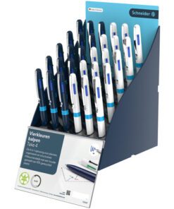 Balpen Schneider Take 4 SIS- display inhoud 30 stuks
