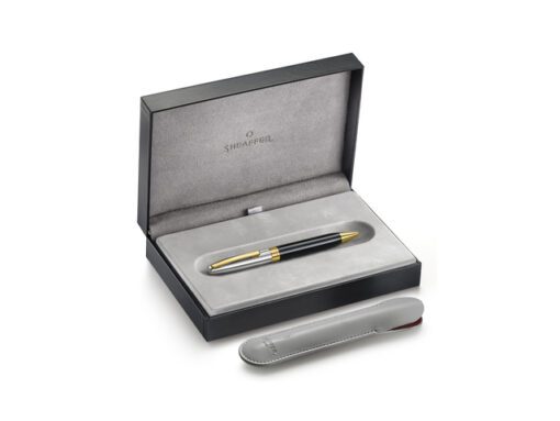 Balpen Sheaffer Legacy 9065 Bi-Color black 14k gold plated  trims