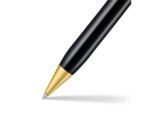 Balpen Sheaffer Legacy 9065 Bi-Color black 14k gold plated  trims