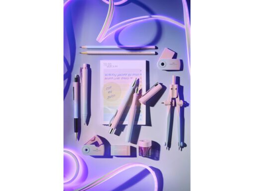 Balpen en Vulpen Faber-Castell Poly Pen in giftbox Blushing Sky