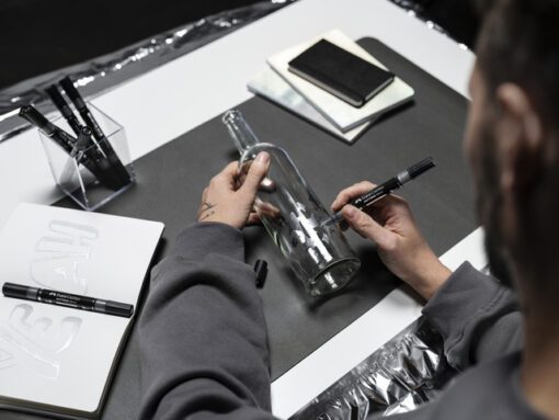 Chrome marker Faber-Castell Multimark 551