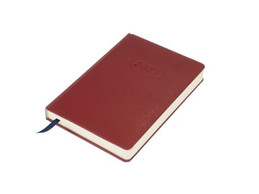 Dagagenda Multo Essential A5 2027 1 dag/1 pagina bordeaux