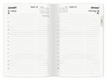Dagagenda Multo Hannibal A5 2027 1 dag/1 pagina bordeaux    kunstleder
