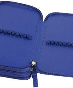 De penetui is een belangrijk hulpmiddel voor school en moet alles bevatten wat je nodig hebt: van kleurpotlood tot puntenslijper. In deze etui kun je 44 producten verdeeld over 3 compartimenten opbergen. Etui wordt geleverd zonder inhoud. Motief Dinosaurus.