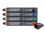 Glas- & whiteboardmarker Sigel Eco 1-5 mm set à 4 stuks     inclusief slijper