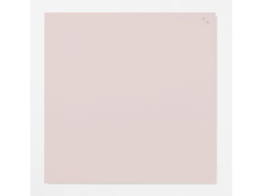 Glasmagneetbord Naga 100x100cmpoeder roze