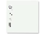 Glasmagneetbord Naga 100x100cmwit
