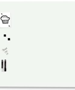 Glasmagneetbord Naga 100x100cmwit