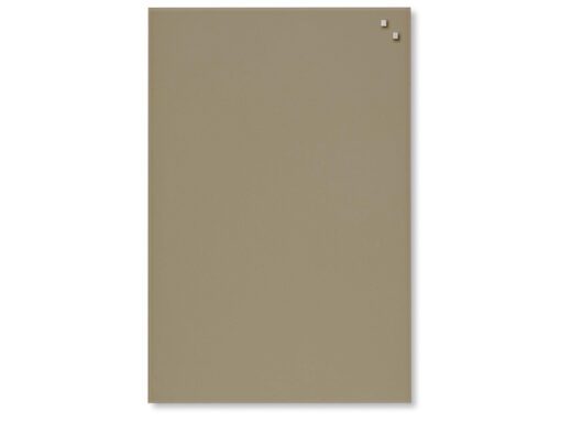 Glasmagneetbord Naga 40x60cm beige