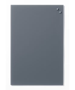Glasmagneetbord Naga 40x60cm  grijs