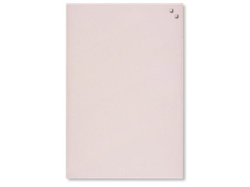 Glasmagneetbord Naga 40x60cm  poeder roze