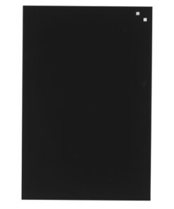 Glasmagneetbord Naga 40x60cm  zwart