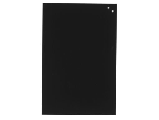 Glasmagneetbord Naga 40x60cm  zwart