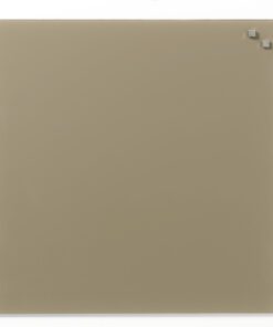 Glasmagneetbord Naga 45x45cm  beige
