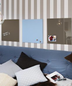 Glasmagneetbord Naga 45x45cm  beige