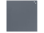 Glasmagneetbord Naga 45x45cm grijs