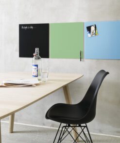 Glasmagneetbord Naga 45x45cm  retro groen