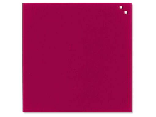 #Glasmagneetbord Naga 45x45cm rood