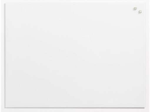 Glasmagneetbord Naga 45x60cm  Pure White