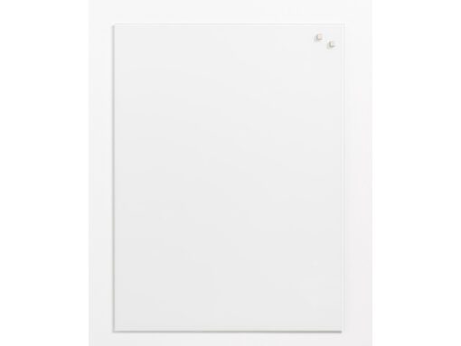 Glasmagneetbord Naga 45x60cm  Pure White