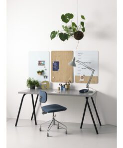 Glasmagneetbord Naga 50x70cm  Pure White