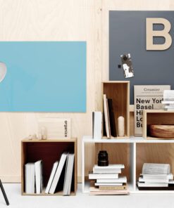 Glasmagneetbord Naga 60x80cm  grijs