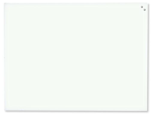Glasmagneetbord Naga 60x80cm wit