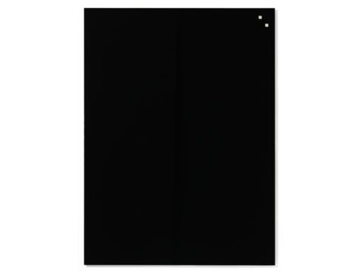 Glasmagneetbord Naga 60x80cm  zwart