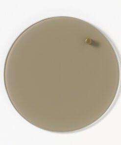 Glasmagneetbord Naga rond 25cmbeige