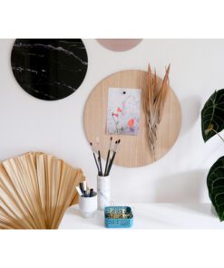 Glasmagneetbord Naga rond 45cmeiken