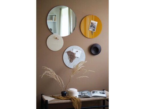 Glasmagneetbord Naga rond 45cmspiegel