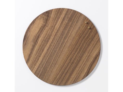 Glasmagneetbord Naga rond 45cmteak