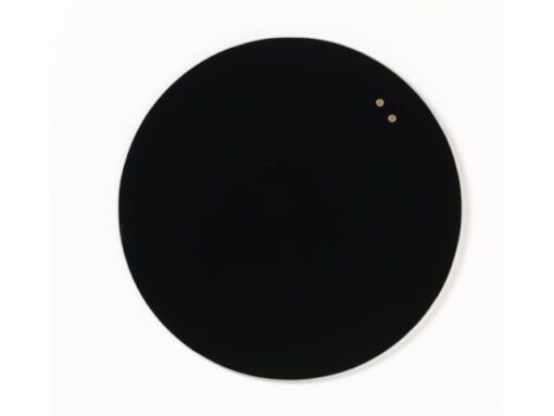 Glasmagneetbord Naga rond 45cmzwart